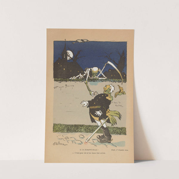 Winter motif. by Gudmund Stenersen