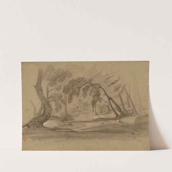 Sous-bois by Jean-Achille Benouville