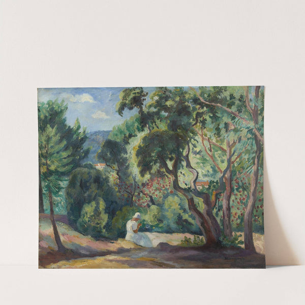 Sous-bois à la Moutte, Saint-Tropez by Henri Manguin