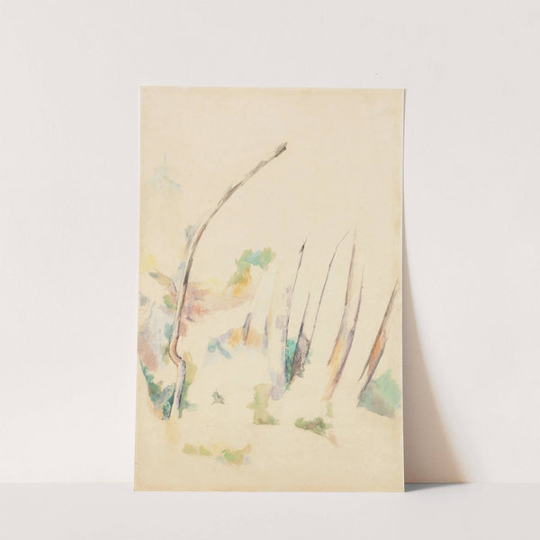 Sous-bois (circa 1882-84) by Paul Cézanne