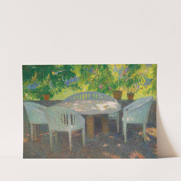 Sous Le Grand Marronier De Marquayrol (1915) by Henri Martin