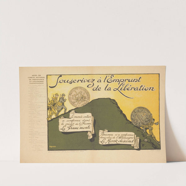 Souscrivez á l'Emprunt de la Libération by Édouard Bernard