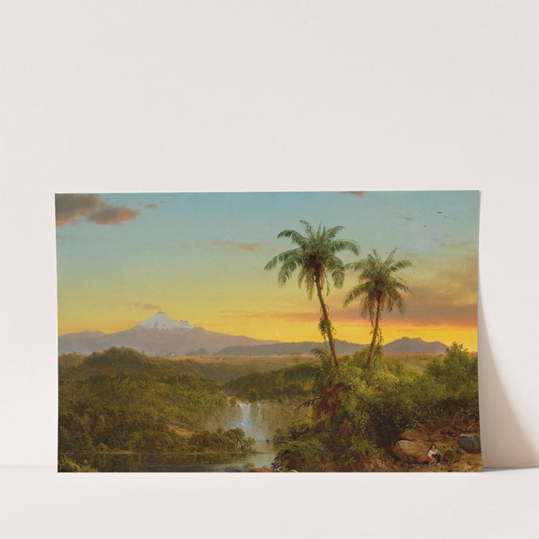 South American Landscape (1857) by Frederic Edwin Church