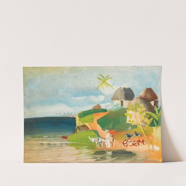 South American Landscape by Boris Grigoriev