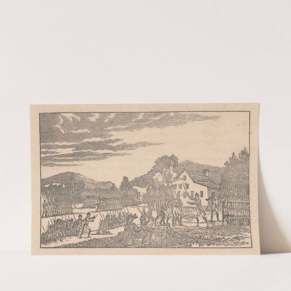 South Carolina. Battle of Eutaw Springs by Alexander Anderson