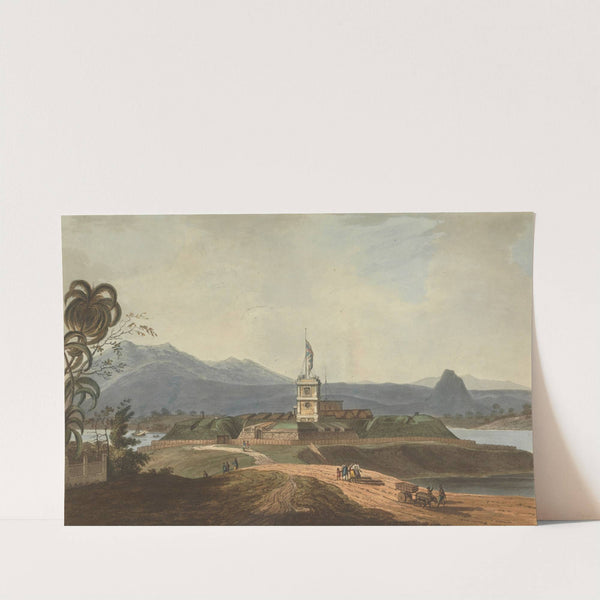 South East View of Fort Marlborough, Benkulen, Sumatra, 1799 by Joseph Constantine Stadler