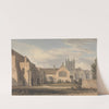 South East View of the Church and Palace at Croydon, Surrey by John Chessell Buckler