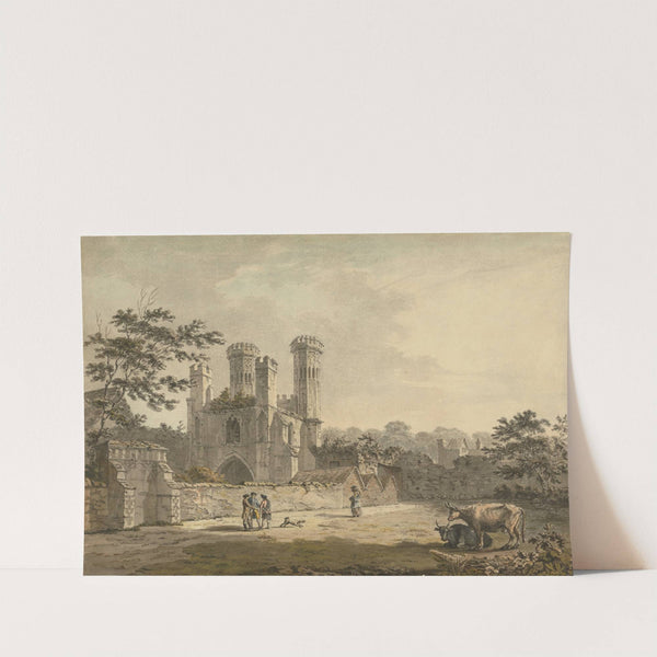 South East View of the Gate of St. Augustine's Monastery, Canterbury, Kent by Benjamin Thomas Pouncy