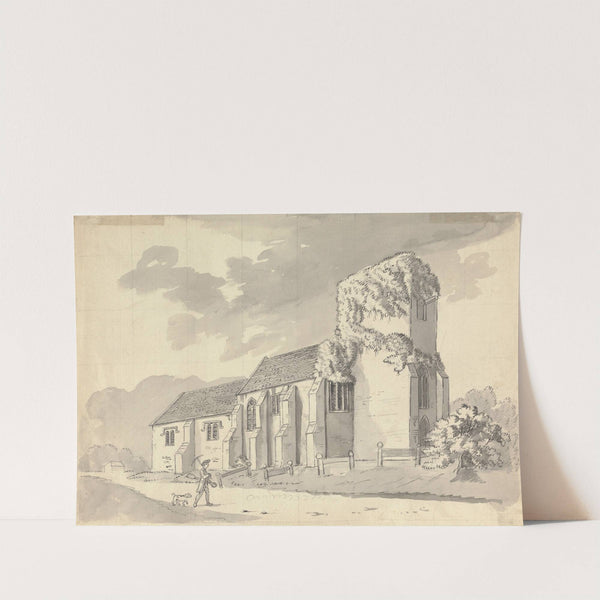 South Mimms Church, Hertfordshire by Capt. Francis Grose