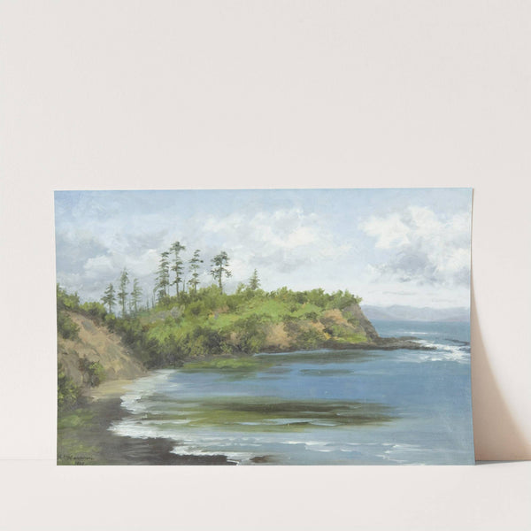 South Point of Agate Beach, Port Crescent, Washington by Annie Lyle Harmon