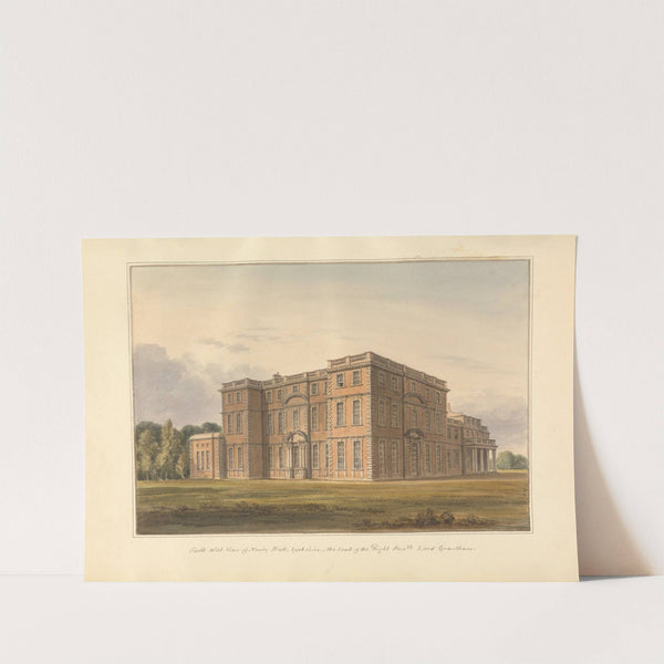 South West View of Newby Hall, Yorkshire: the Seat of the Right Hon'ble Lord Grantham by John Buckler