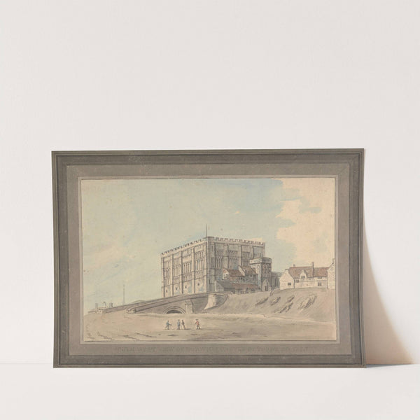 South West View of Norwich Castle (1775) by Capt. Francis Grose