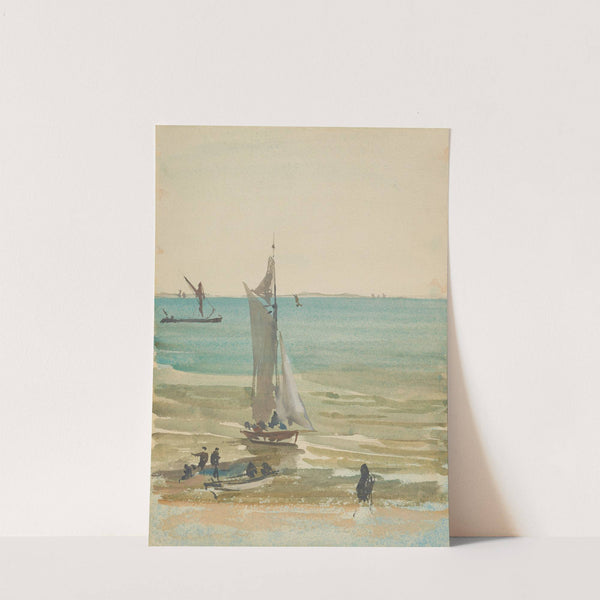 Southend–The Pleasure Yacht (1882-1884) by James Abbott McNeill Whistler