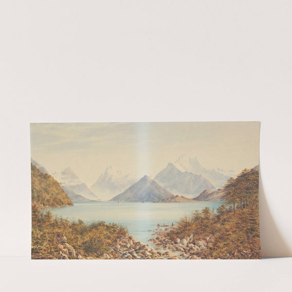 Southern lake (1871) by Charles Decimus Barraud