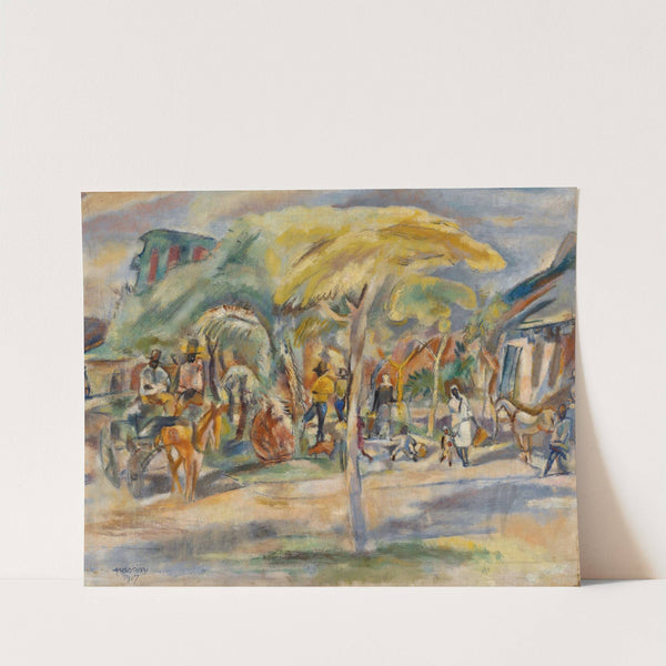 Southern Landscape by Jules Pascin