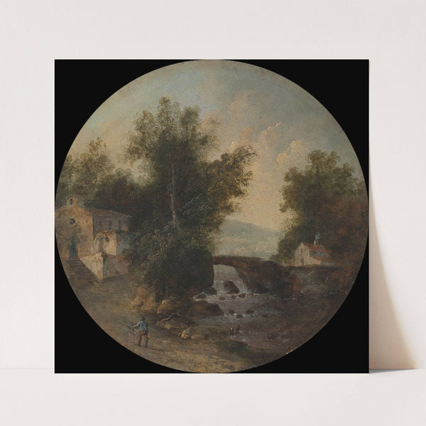 Southern landscape with hikers (1803) by Louis Belanger