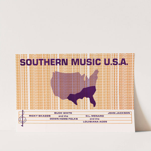 Southern Music USA. Ricky Skaggs, Buck White and the Down Home Folks, D.L. Menard and the Louisiana Aces, John Jackson by U.S. Information Agency
