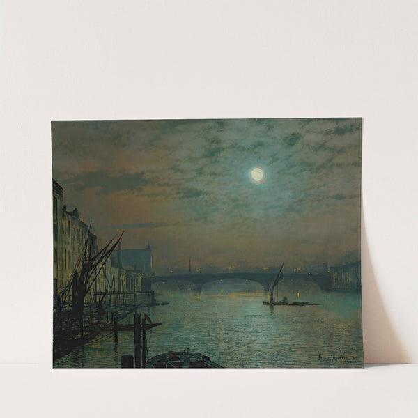Southwark Bridge by Moonlight by John Atkinson Grimshaw