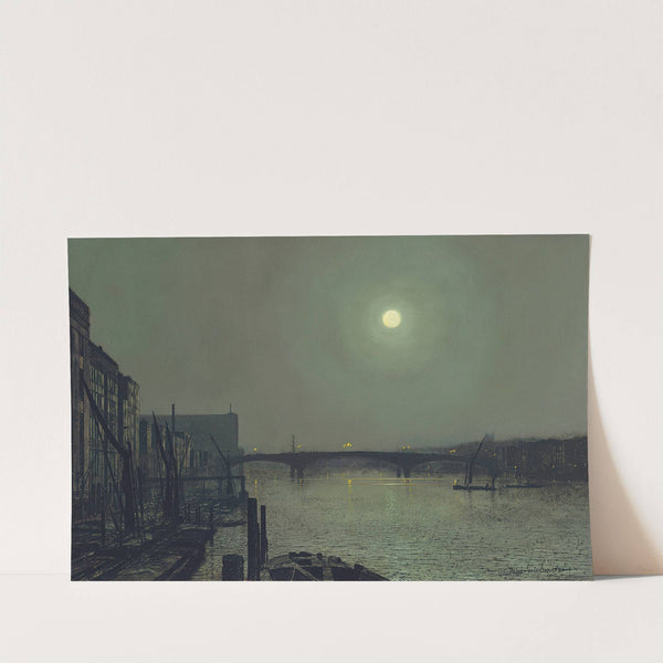 Southwark Bridge from Blackfriars by John Atkinson Grimshaw