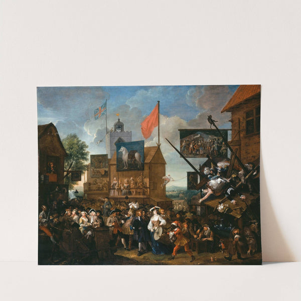 Southwark Fair (1733) by William Hogarth