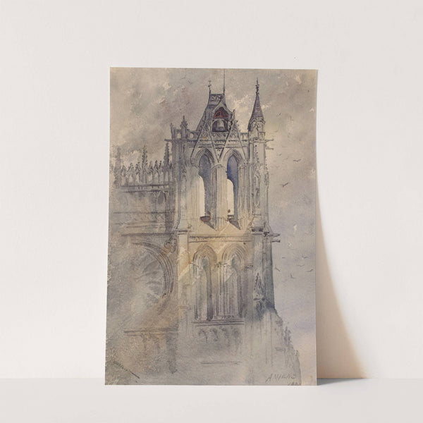 Southwest Tower, Amiens Cathedral by Cass Gilbert