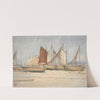 Southwold - a study of sails by Walter Crane