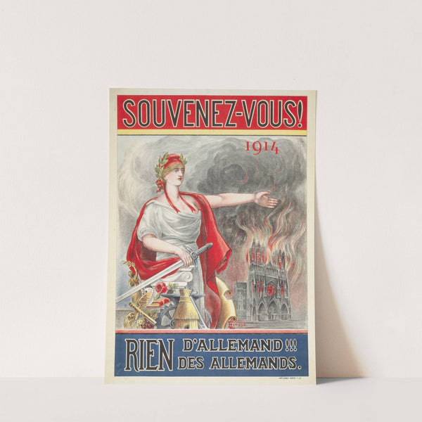 Souvenez-vous! 1914 by E. Lemielle