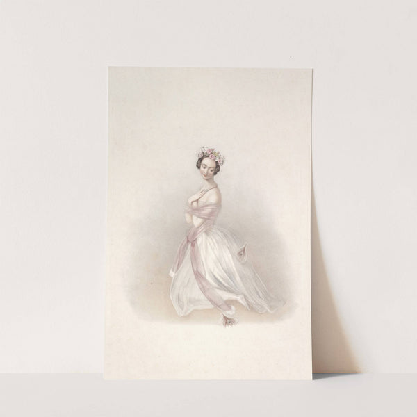 Souvenir d’adieu de Marie Taglioni (1845) by Alfred Edward Chalon