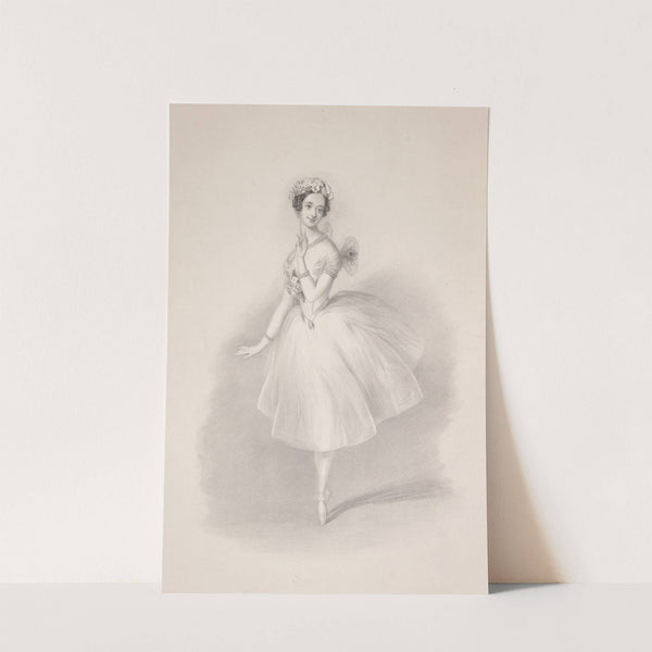 Souvenir d’adieu de Marie Taglioni (1845) by Alfred Edward Chalon