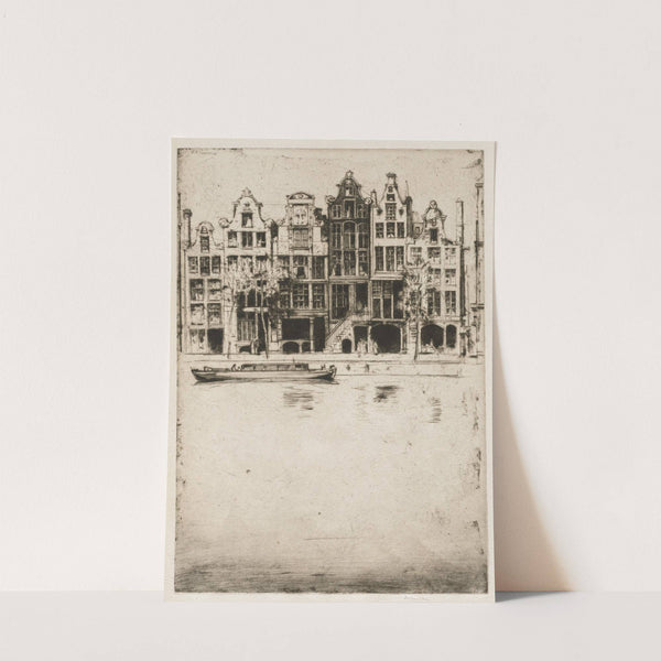 Souvenir d’Amsterdam (1915) by David Young Cameron