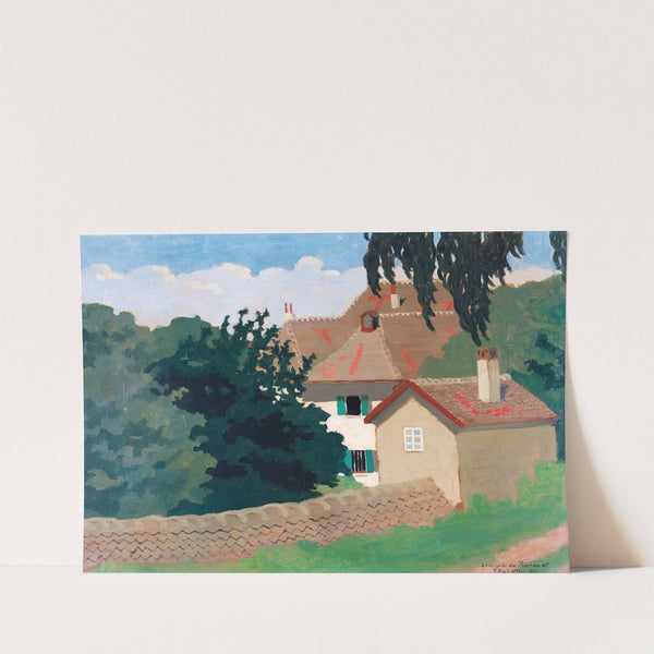 Souvenir From Romanel (1900) by Félix Vallotton