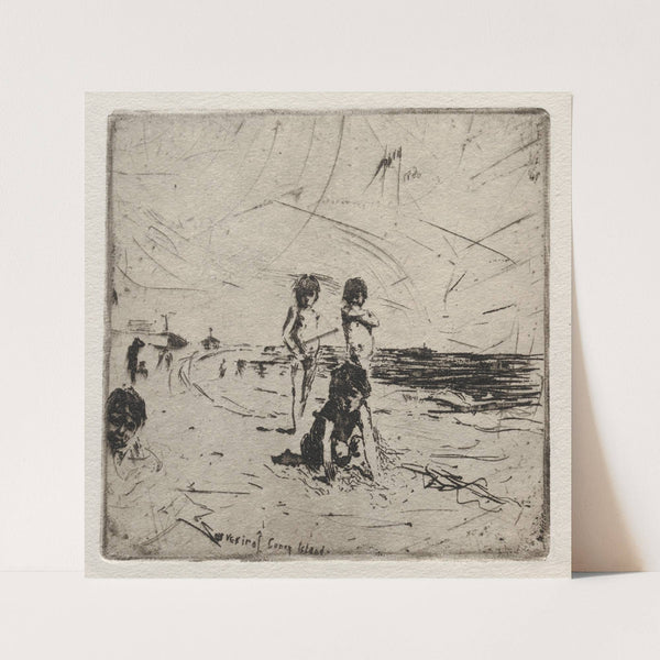 Souvenir of Coney Island (1880) by Robert Frederick Blum