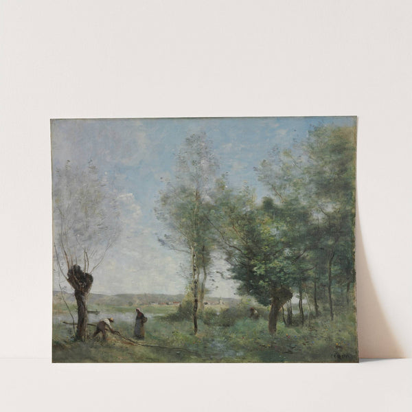 Souvenir of Coubron by Jean-Baptiste-Camille Corot