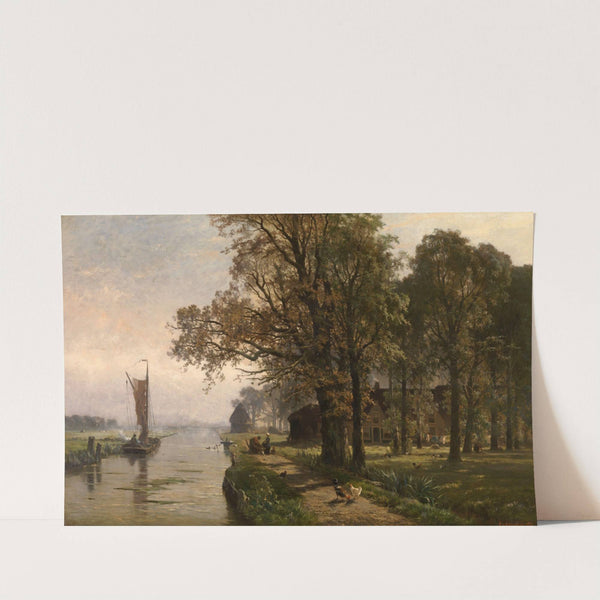 Souvenir of Gouda by Edmond de Schampheleer