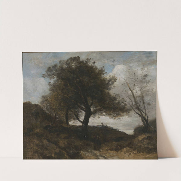 Souvenir of Normandy by Jean-Baptiste-Camille Corot