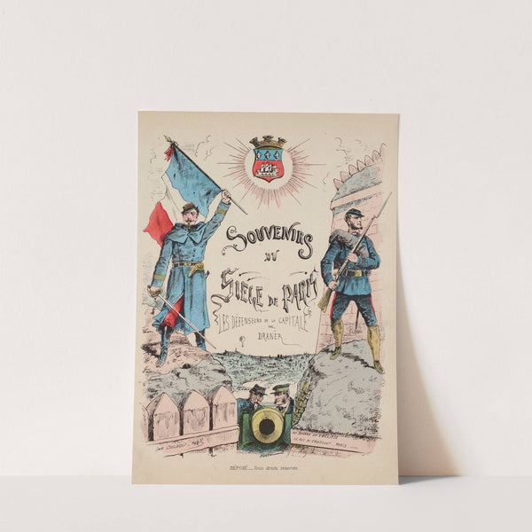 Souvenirs du siége de Paris (1871) by Draner