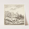 Sovende jagthunde by Karel Dujardin