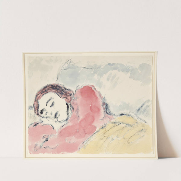 Sovende pige by Harald Giersing