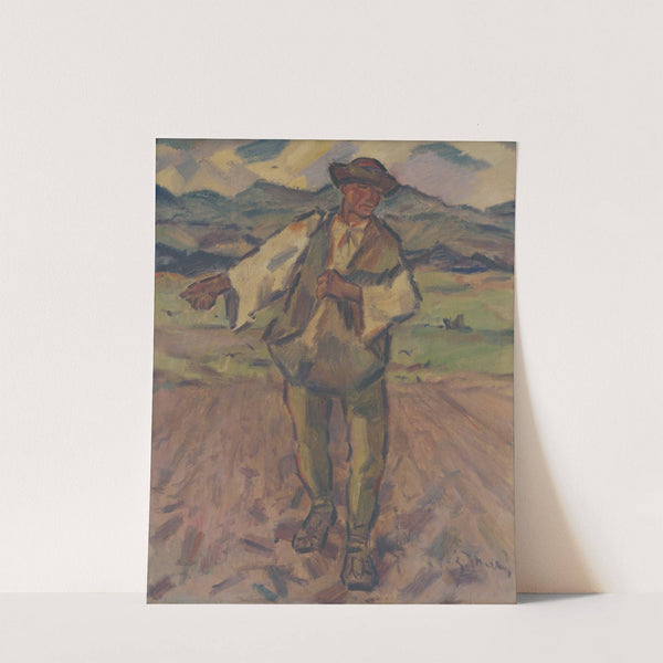 Sower by Gustáv Mallý