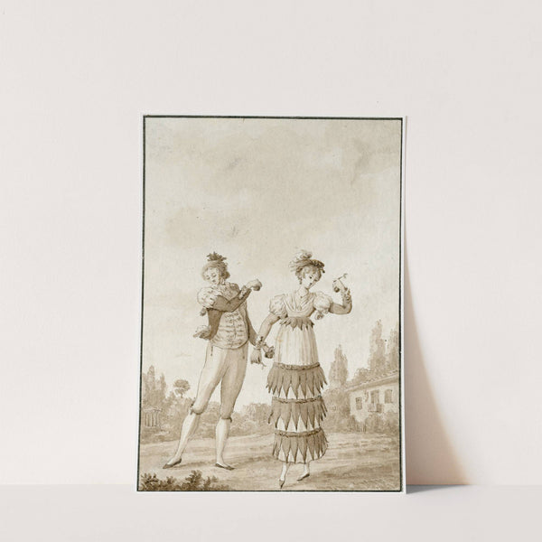 Spaanse dansers by Otto Howen