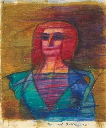 ‘Spanien 1939’, ‘Grausamkeit’ (weibl. Porträt)