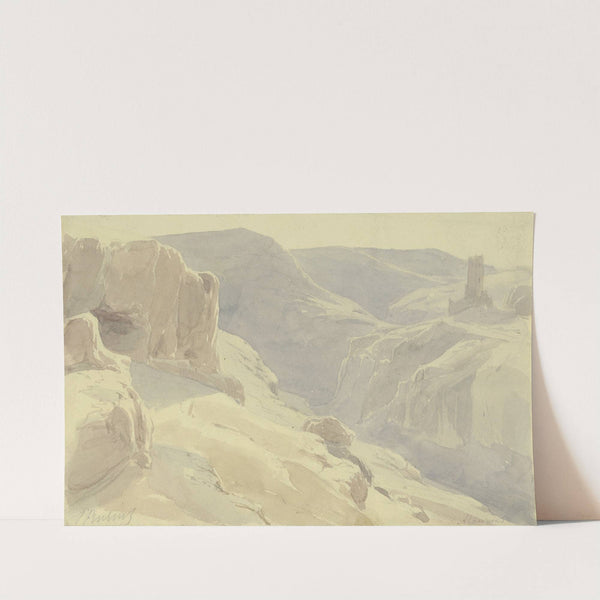 Spanische Gebirgslandschaft (1850) by Peter Burnitz