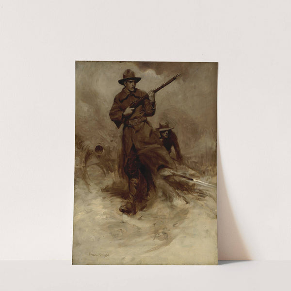 Spanish-American War Soldiers in Action by Gilbert Gaul