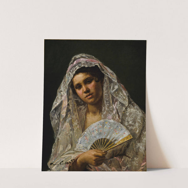 Spanish Dancer Wearing a Lace Mantilla (1873) by Mary Cassatt
