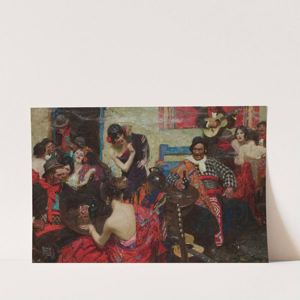 Spanish Tavern (1922) by Dean Cornwell