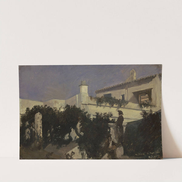 Spanish Villa in Medina Sidonia by Frank Buchser