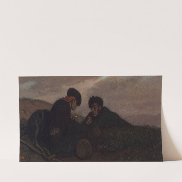 Spanish Wine Smugglers (circa 1860) by Elihu Vedder