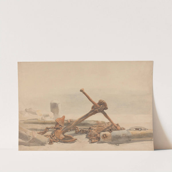 Spar and Anchor by Edward Angelo Goodall