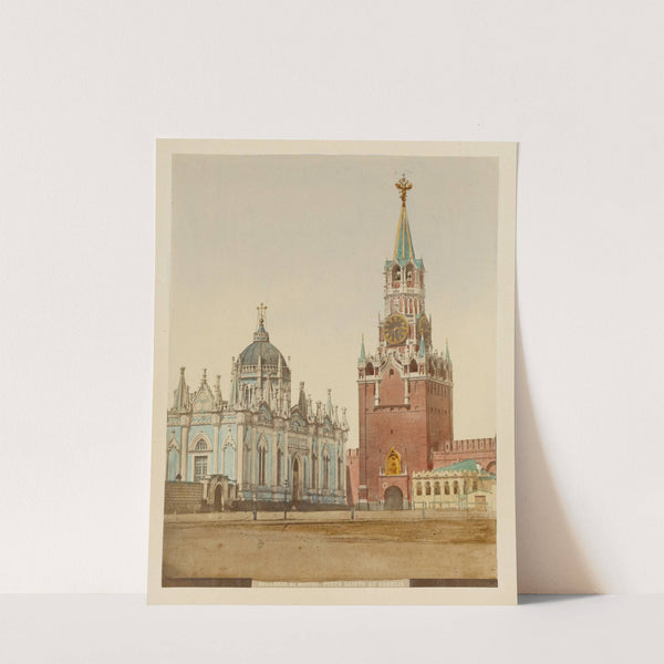 Spasskii vorot i senatskii v Kremle by J. Daziaro