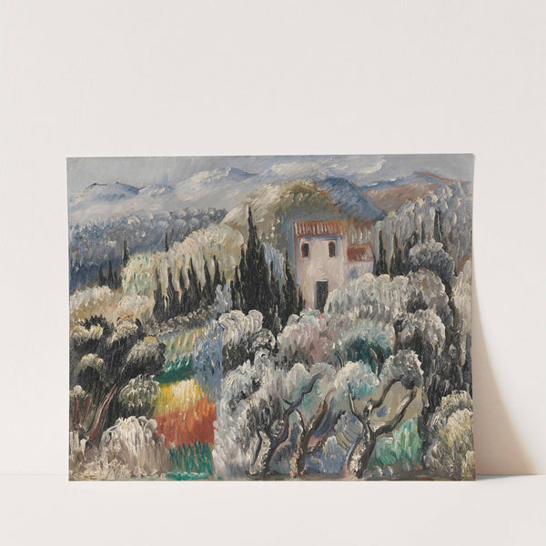 Spätnachmittag (Haus im Olivenhain) by Paul Kleinschmidt